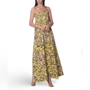 Essential Antwerp yellow long dress